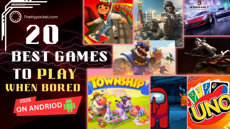 20 best games to play when bored on Android in 2026