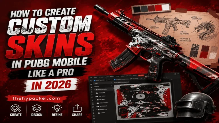 how to create custom skins in pubg