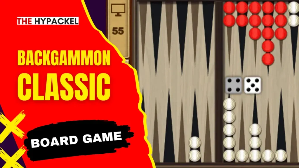 Backgammon Classic two player board game screenshot