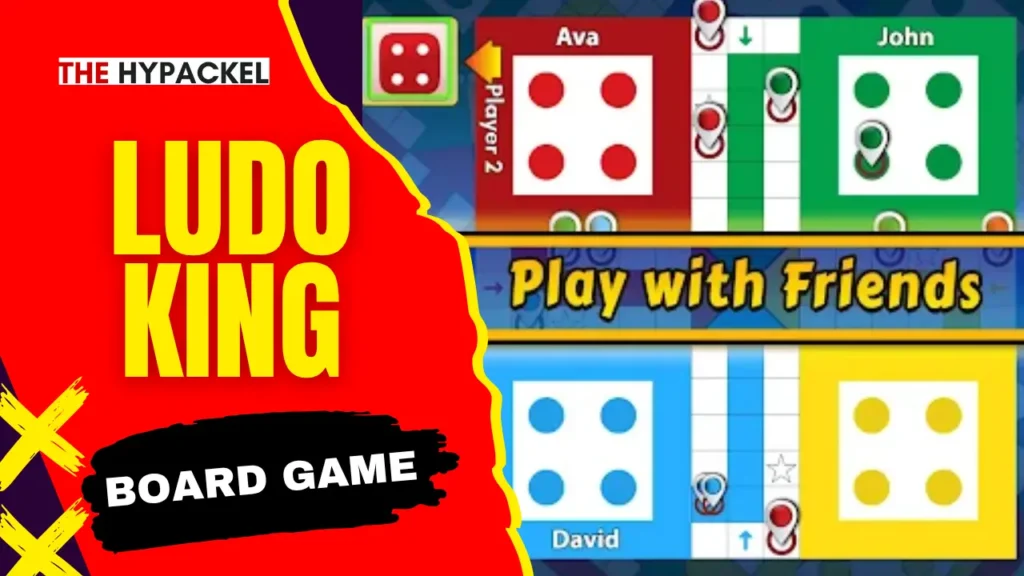 Ludo King two player board game screenshot
