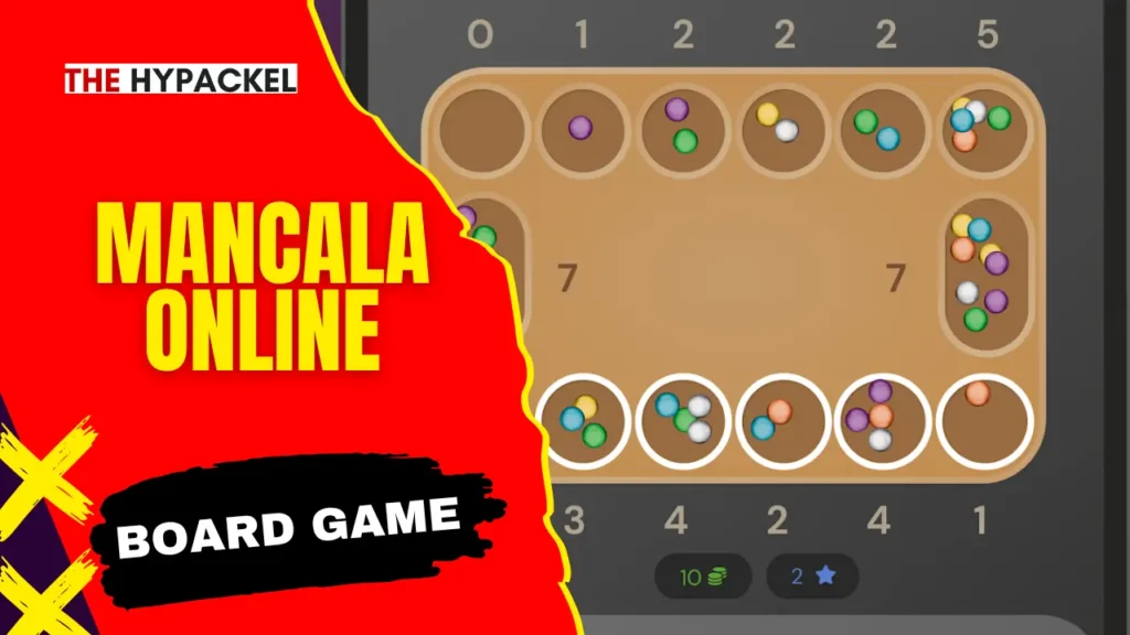 Mancala Online Congklak two player board game screenshot
