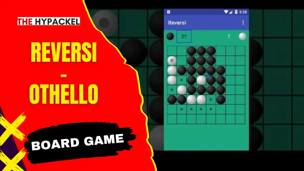 Reversi Othello two player board game screenshot