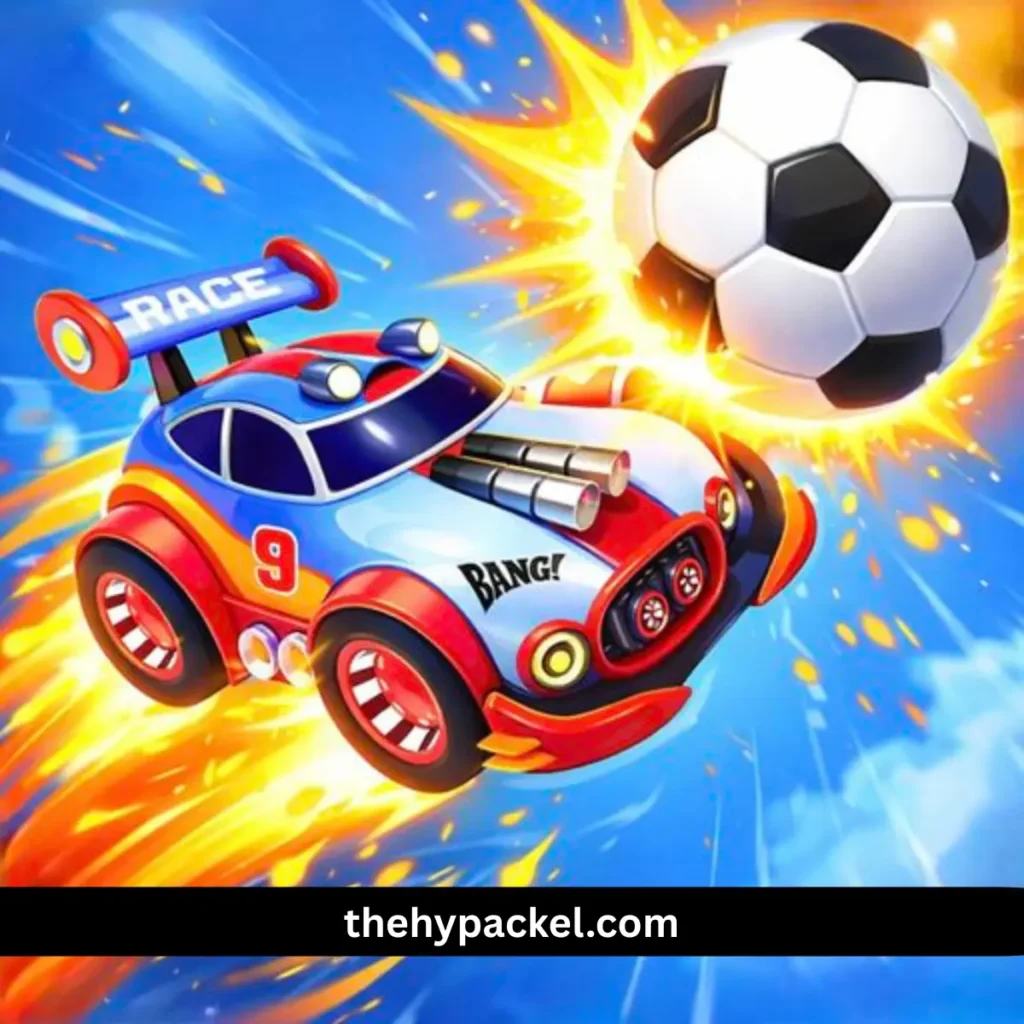 Rocket Soccer Ball Car League game