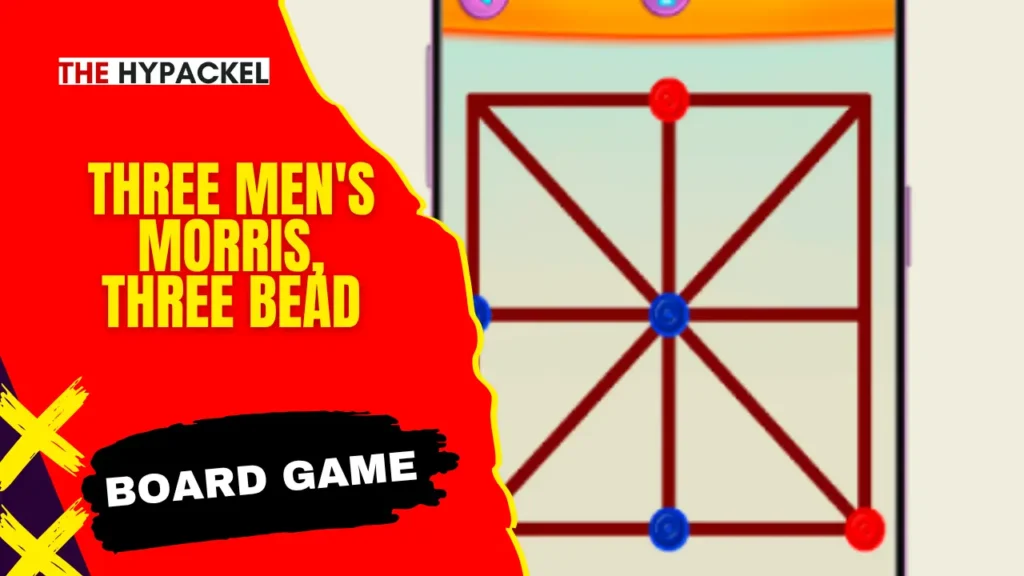 Three Men's Morris Three Bead board game screenshot