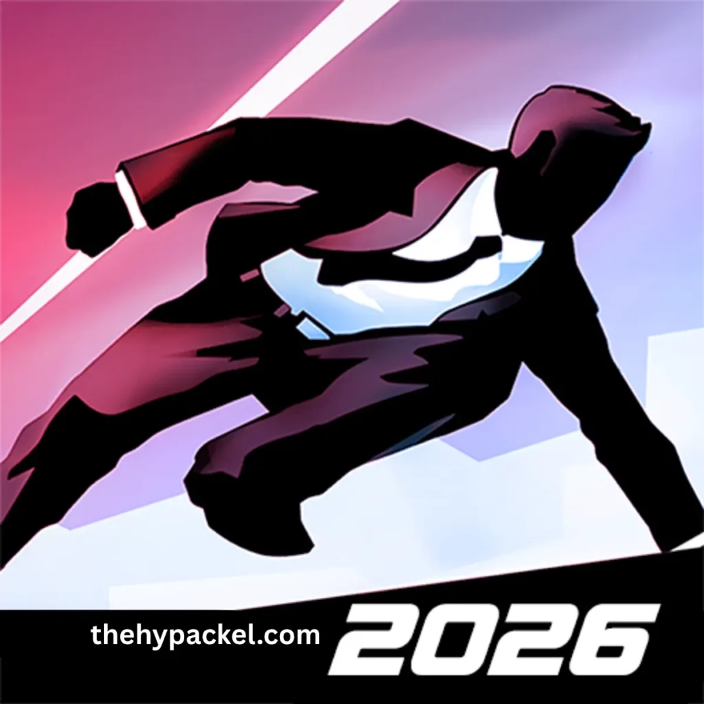 Vector parkour runner game