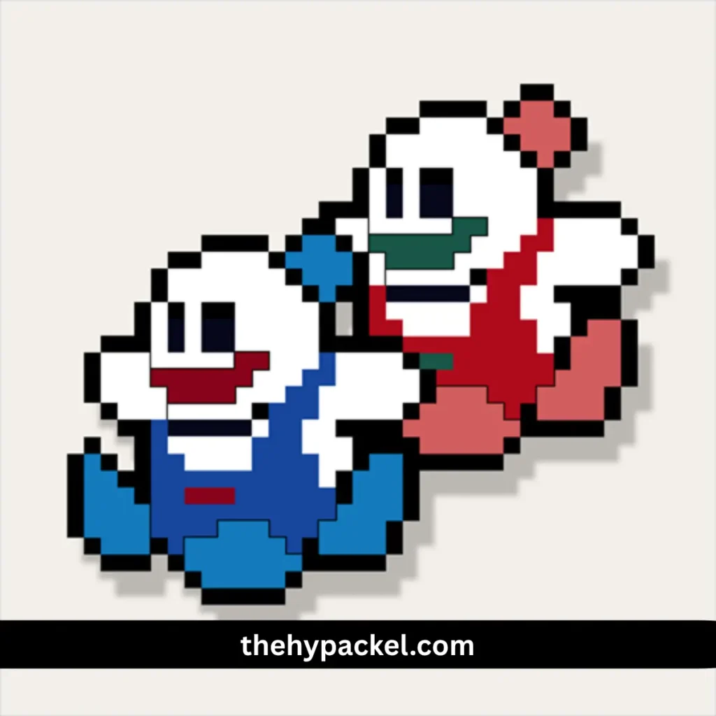 SNOW BROS. classic retro arcade game